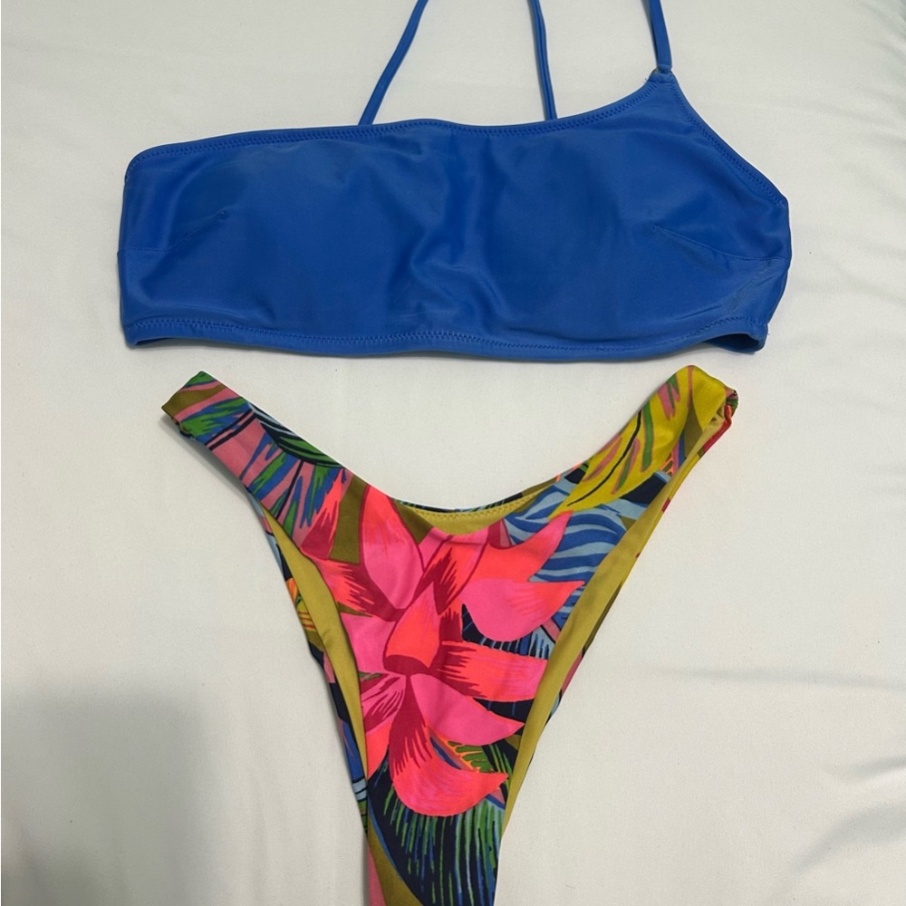 Aerie one shoulder bikini